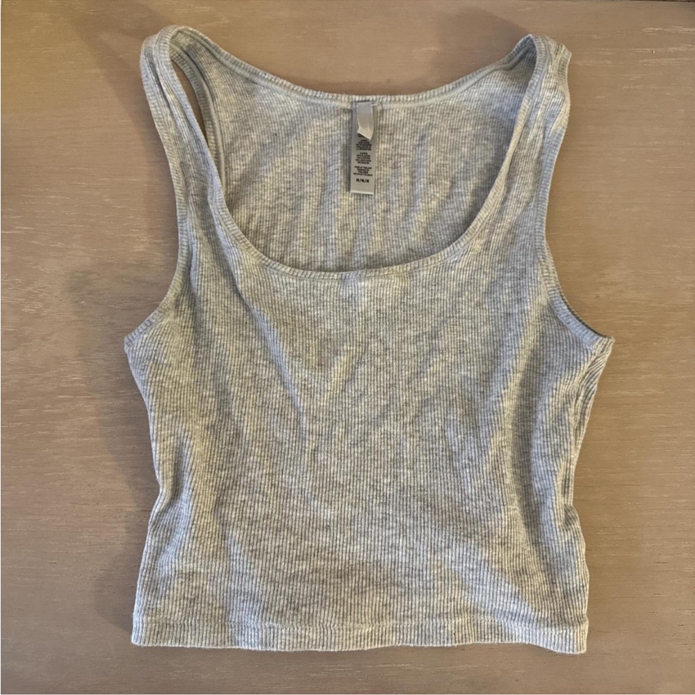 SKIMS Gray Tank sz M